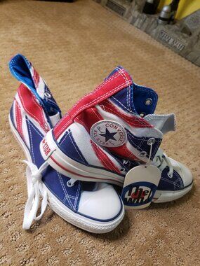 Converse The Who special limited edition Hightops Size 9 Mens 11 Womens